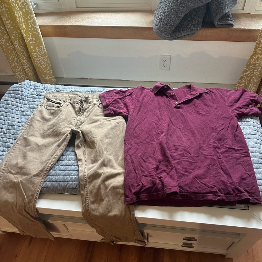 Old Navy Tan Chinos